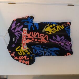 NASA T-shirt, Men's Medium - black and multi-color